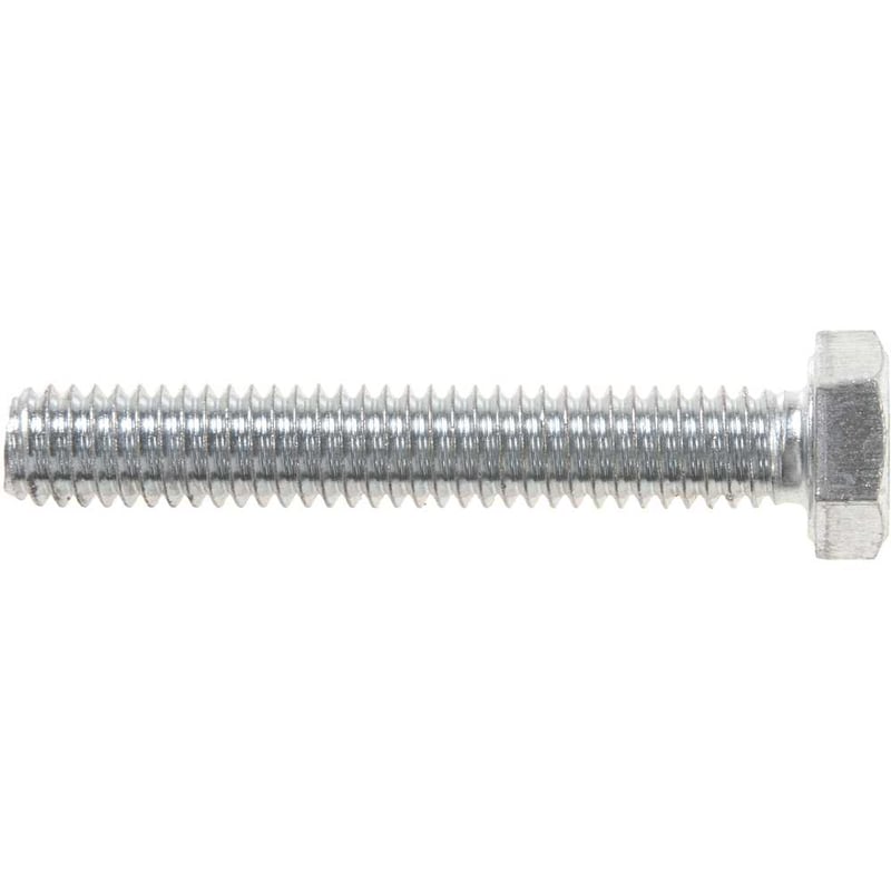 Parafuso sextavado zincado 5/16" x 2", UNC, rosca total