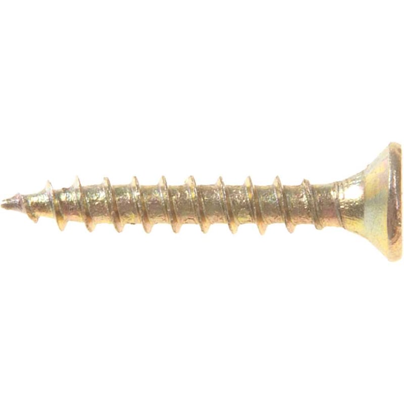 Parafuso madeira chipboard, 3,0 mm x 20,0 mm, cabeça chata, fenda cruzada/pozidrive