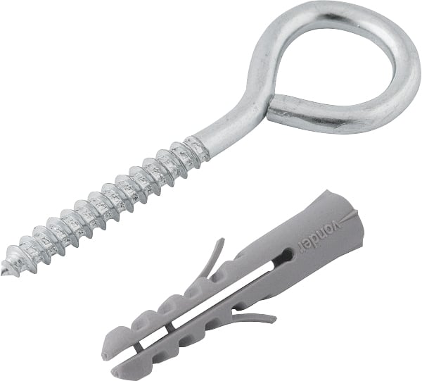 Pitão 4,8 mm x 70 mm, com bucha de nylon 10 mm, P-10
