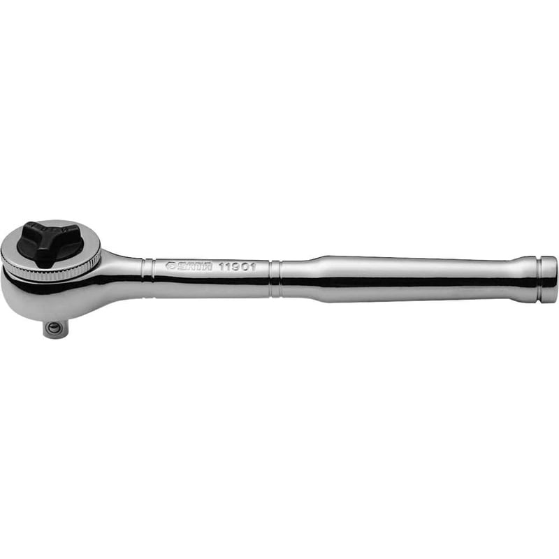 Catraca para soquete, encaixe 1/4", cabeça redonda, ST11901SC