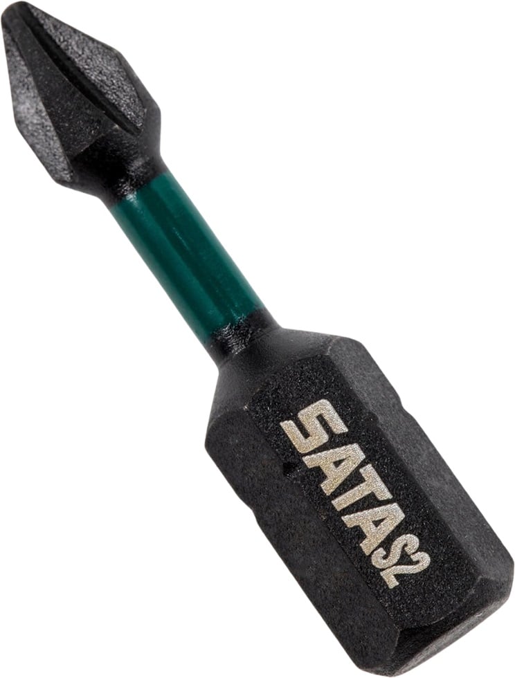 Jogo de bits/ponteiras phillips de impacto, PH3 x 29 mm, encaixe 1/4", com 10 peças, ST59604