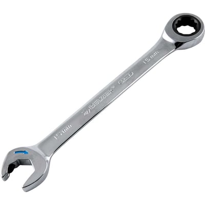 Chave combinada Speedy com catraca 15 mm, aço cromo vanádio cromado e polido, ST43611