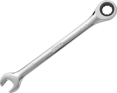 Chave combinada com catraca, 9/16", aço cromo vanádio, ST43105ST