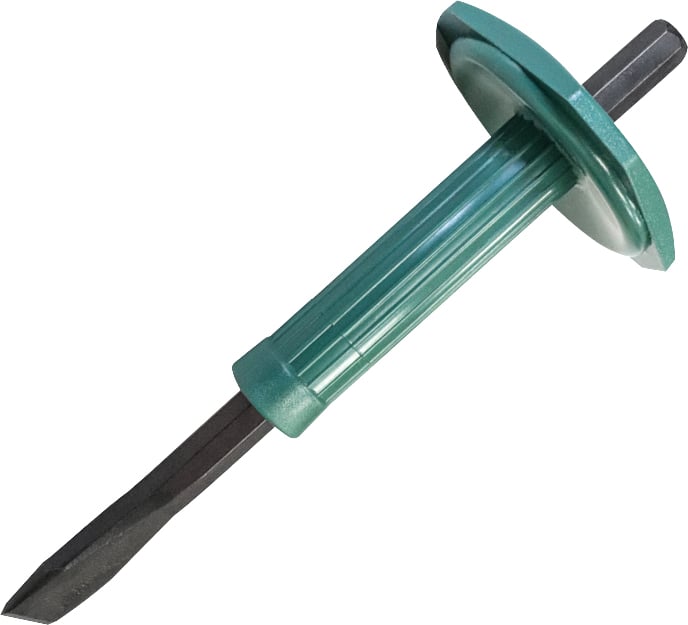 Talhadeira 22 mm x 225 mm, aço cromo vanádio oxidado, com punho plástico de proteção, ST90822G