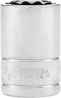 Soquete estriado com encaixe de 1/2" x 11 mm, ST13602SC