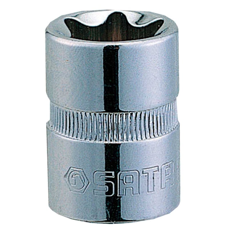 Soquete hexalobular, com encaixe 1/2", E14, ST13703SC