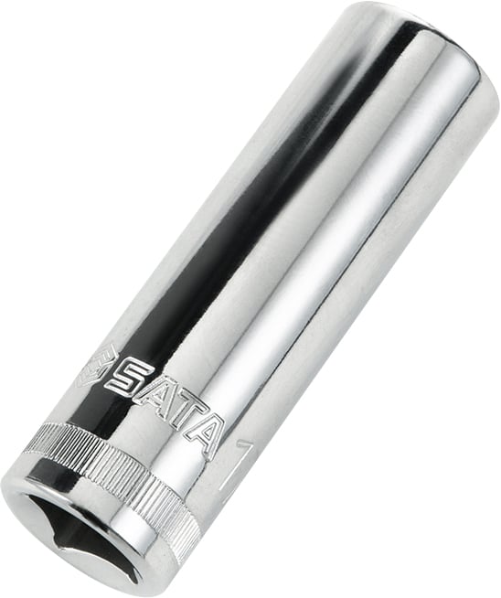 Soquete estriado longo, com encaixe de 1/2", 10 mm, ST13810