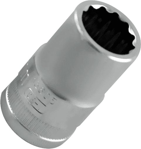 Soquete estriado, com encaixe de 3/4", 1.1/2"