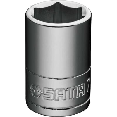 Soquete sextavado 1/4" x 1/4", aço cromo vanádio, ST11104SC