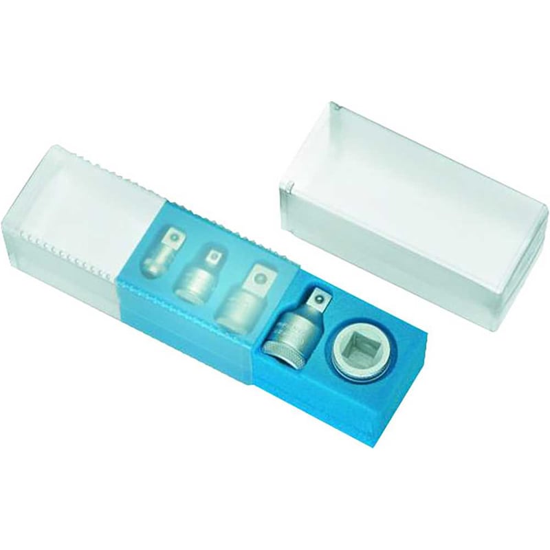 Jogo de adaptadores 5 peças 1/4", 3/8" e 1/2", S 2032-05, 013.999