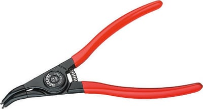Alicate para anéis externos, bico curvo 5.1/2" 45°, 8000/A2