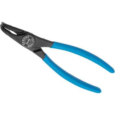 Alicate para anéis interno, bico curvo, 5", 8000/J1