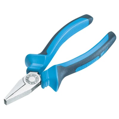 Alicate bico chato curto, 5.1/2", 029882