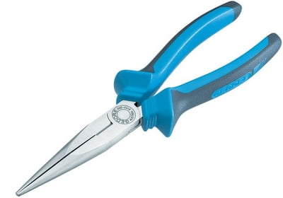 Alicate bico meia cana reto 5.1/2", tipo telefone, com isolação até 1.000 V, 140-JC 029.884