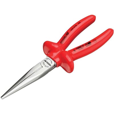 Alicate bico meia cana reto 8", 8132/200 VDE, 091.844