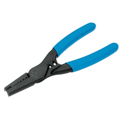 Alicate crimpador 6", para terminais pré isolados, 0,25 mm² a 2,5 mm², 091.879