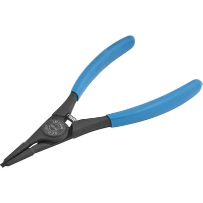 Alicate para anéis externos, bico reto 7", 8000/A2