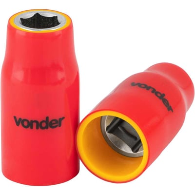 Soquete sextavado isolado, encaixe de 1/2", 13,0 mm, IEC60900