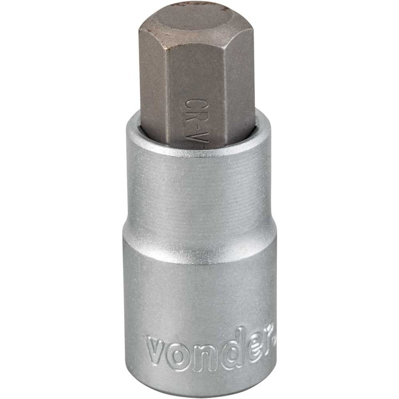 Soquete hexagonal 14 mm, encaixe de 1/2"