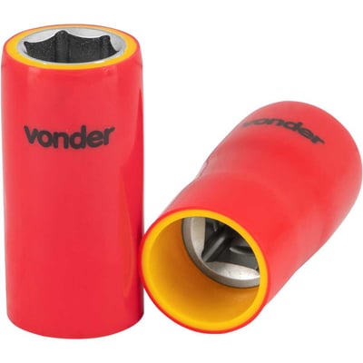 Soquete sextavado isolado, encaixe de 1/2", 17,0 mm, IEC60900