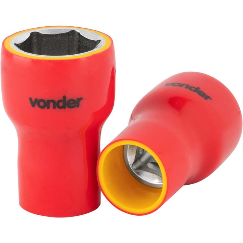 Soquete sextavado isolado, encaixe de 1/2", 24,0 mm, IEC60900