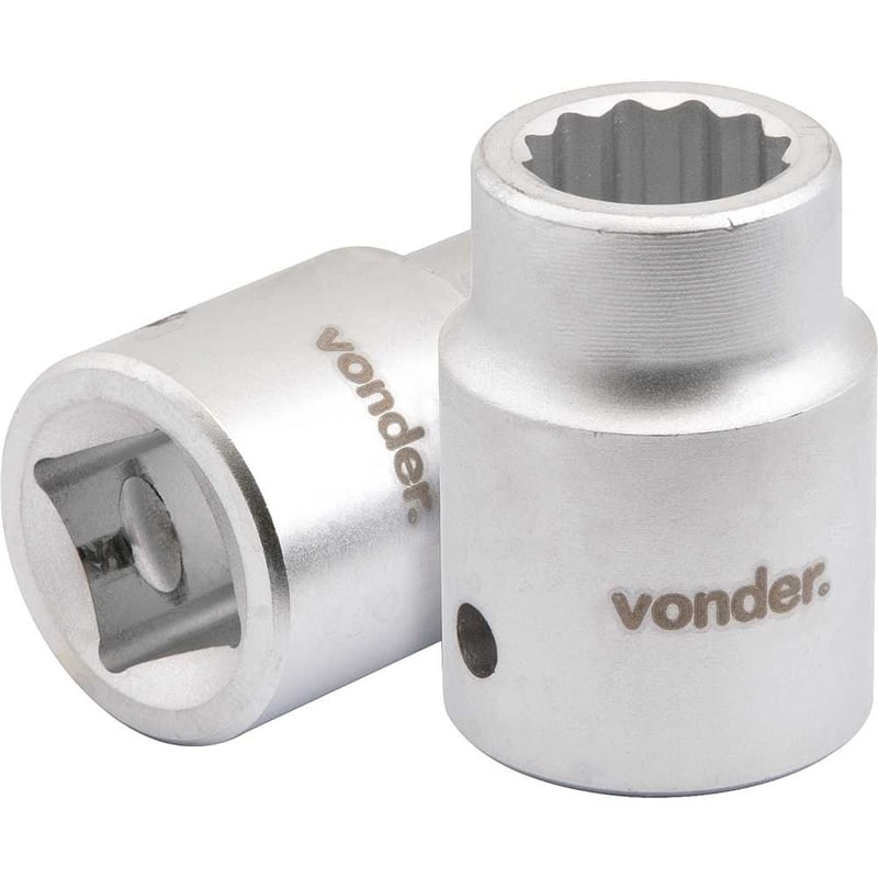 Soquete estriado, com encaixe de 3/4", 1.7/16"