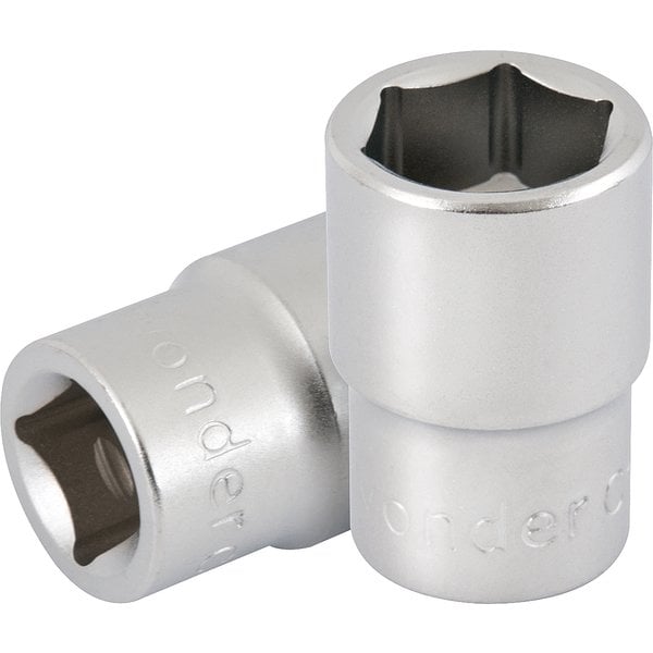 Soquete sextavado com encaixe de 1/2", 6 mm