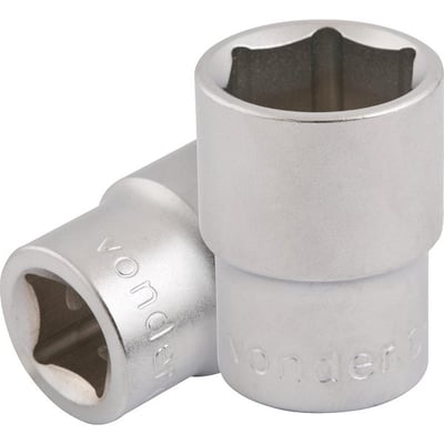 Soquete sextavado com encaixe de 1/2", 21 mm