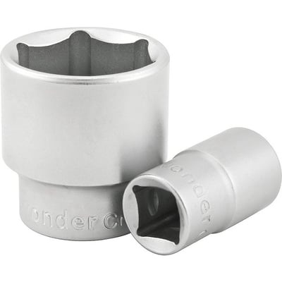 Soquete sextavado com encaixe de 1/2", 27 mm