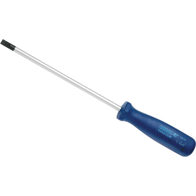Chave de fenda 3/16" x 6", aço cromo vanádio, para terminais, 150B 035940