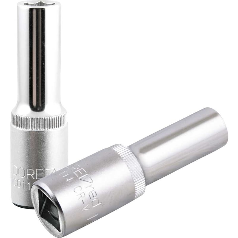 Soquete sextavado longo com encaixe de 1/2", 11 mm