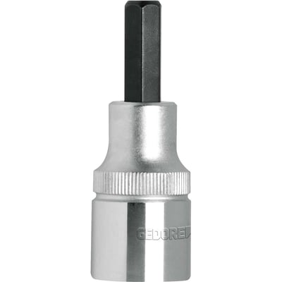 Soquete hexagonal 19,0 mm, encaixe de 1/2"