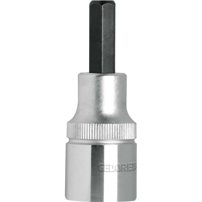 Soquete hexagonal 19,0 mm, encaixe de 1/2"