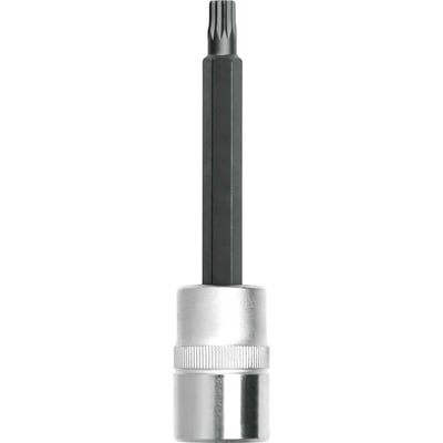 Soquete multidentado, longo, com encaixe de 1/2", 5 mm, XZN