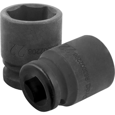 Soquete sextavado de impacto, encaixe de 1/2" x 22,0 mm, R63002206