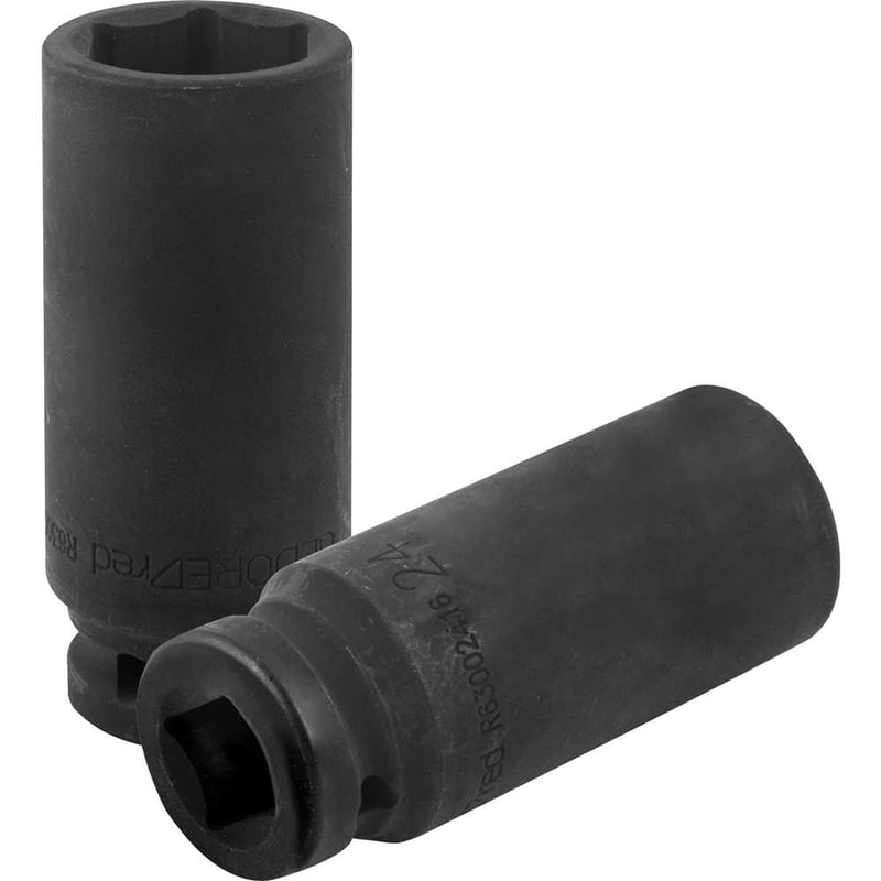 Soquete sextavado longo de impacto, 24 mm, encaixe de 1/2", 3300551