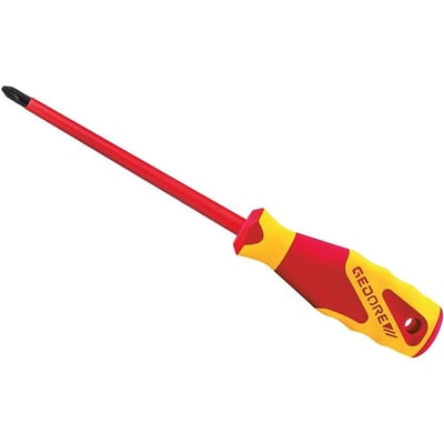Chave phillips isolada VDE, 1/4" x 4", 2160-2