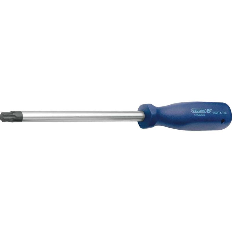 Chave hexalobular, T50, com cabo reto, 163BTX