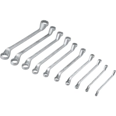 Jogo de chaves estrela, 1/4" a 1.1/2", com 10 peças, unit drive, 003.654