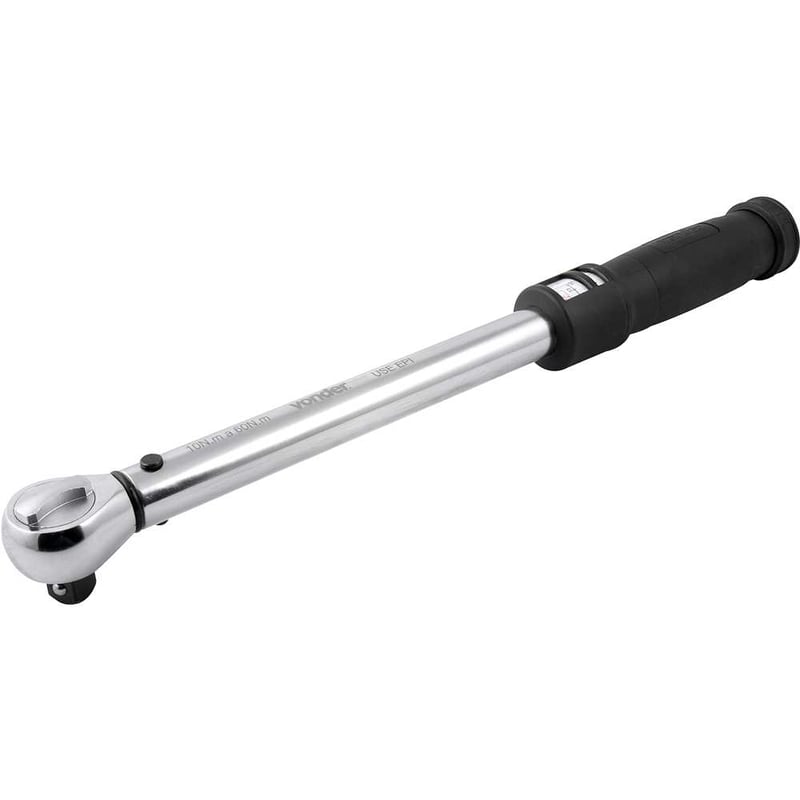 Torquímetro de estalo, encaixe de 1/2", 10 N.m - 60 N.m