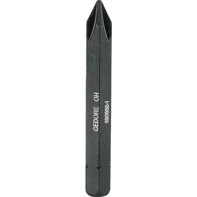 Bits ponteira phillips com encaixe sextavado 1/4", nº 1 x 50,8 mm, 690 S50