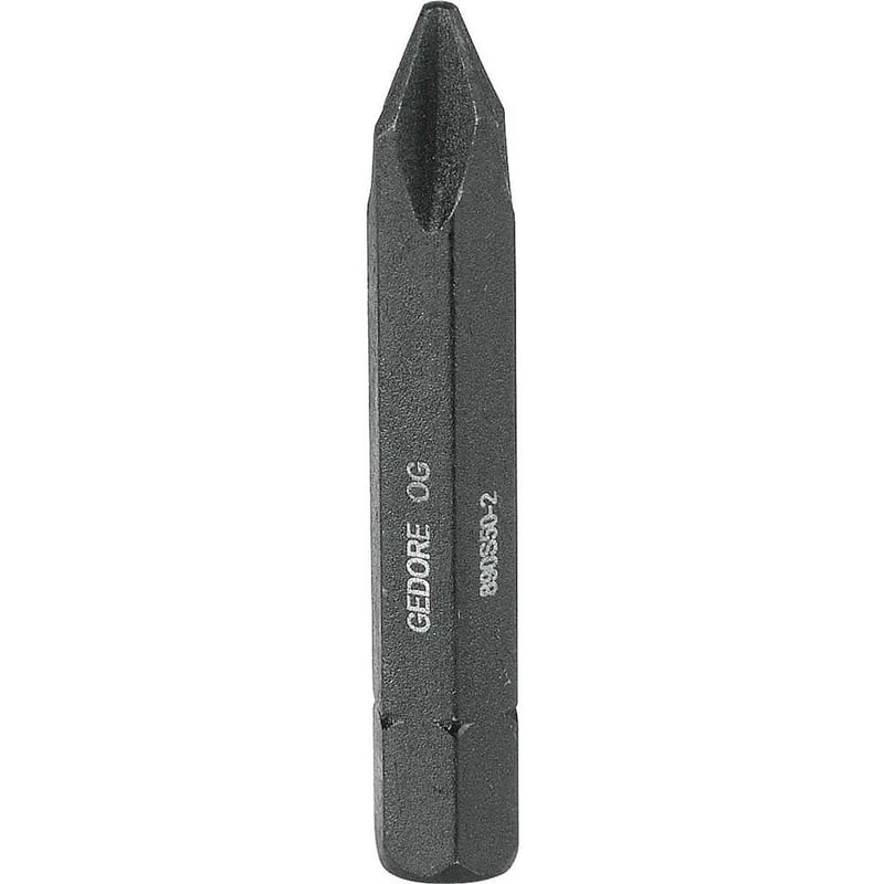 Bits ponteira phillips com encaixe sextavado 5/16", nº 2 x 50 mm, 890 S50