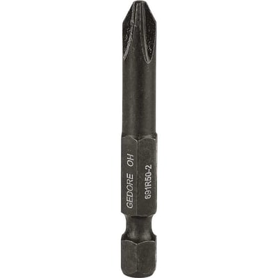 Bits/ponteira phillips, encaixe 1/4", nº 0 x 50,8 mm, 691 R 50 PH0, 025.641