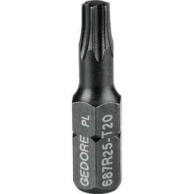 Bits hexalobular encaixe de 1/4", T20 de 25,4 mm, 687 R-25 025888