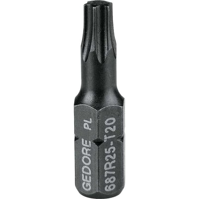 Bits hexalobular encaixe de 1/4", T25 de 25,4 mm, 687 R-25, 025889