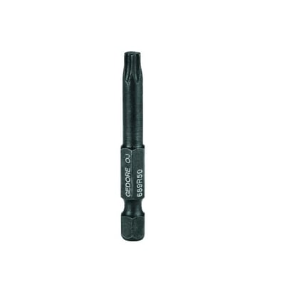 Bits/ponteira hexalobular encaixe de 1/4", T-25 de 50,8 mm, 689R50-T25, 025918