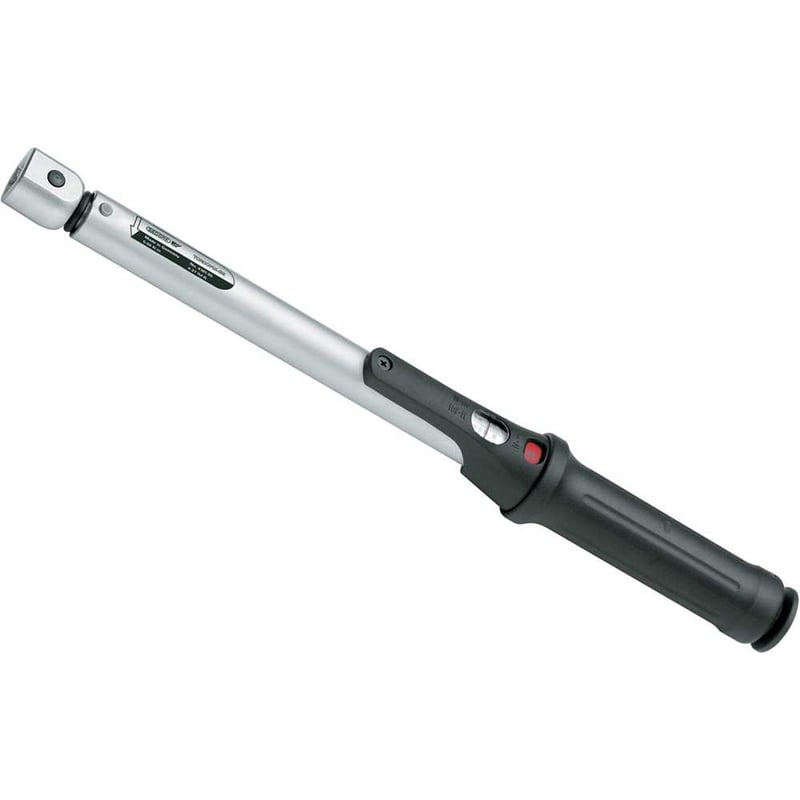Torquímetro de estalo com ponta intercambiável, encaixe de 9,0 mm x 12,0 mm, 10 N.m - 50 N.m, 048.202