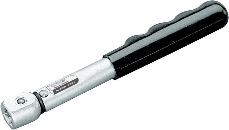 Torquímetro de estalo com ponta intercambiável, encaixe de 9,0 mm x 12,0 mm, 5 N.m - 25 N.m, 048.215