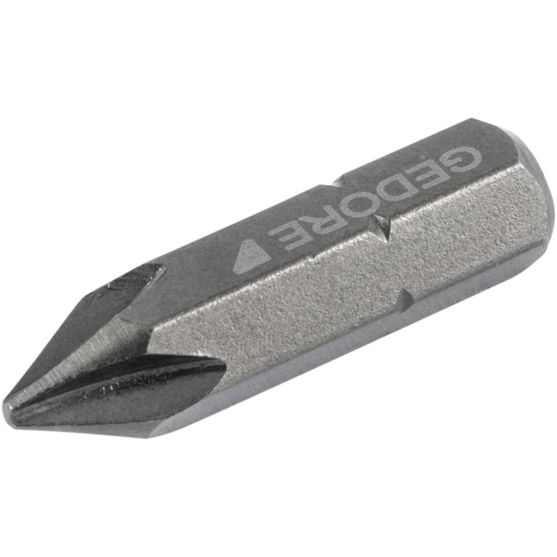 Bits ponteira phillips com encaixe sextavado 1/4", nº 1 x 25,4 mm, 690 S25