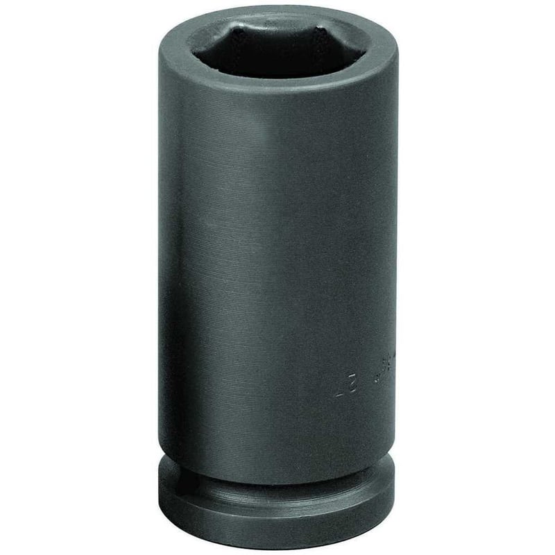 Soquete sextavado longo de impacto, 19 mm, encaixe de 1/2", 019.114